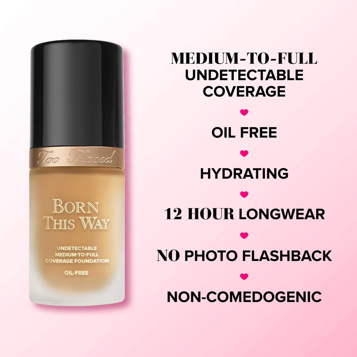 Too Faced Born This Way Flawless Coverage Natural Finish Foundation 30ml