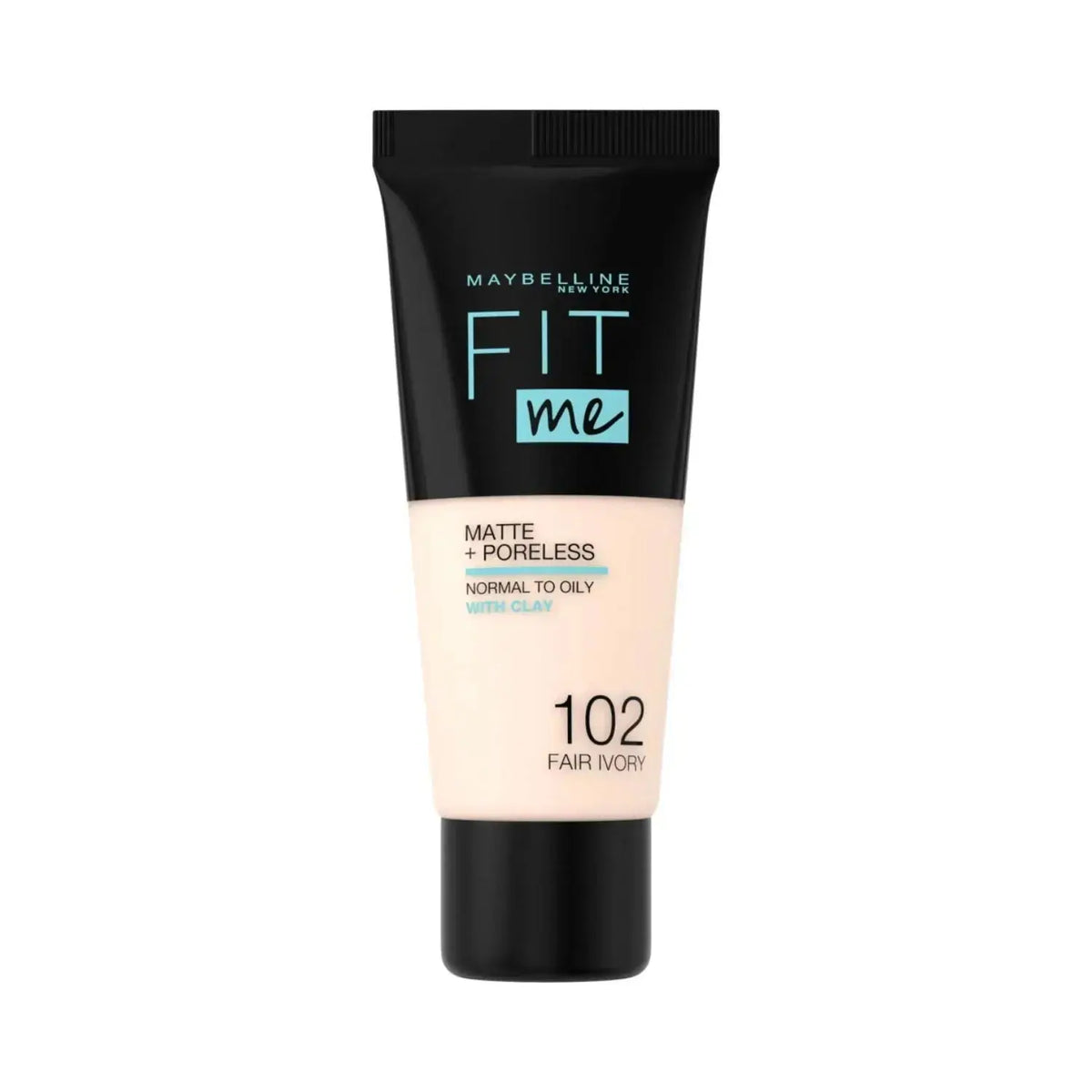 Maybelline Fit Me Matte + Poreless Liquid Foundation – Oil-Free, Full Coverage & Shine Control