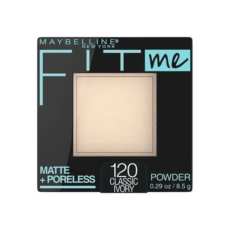 Maybelline Fit Me Matte + Poreless Compact Powder – Oil Control & Shine-Free Finish