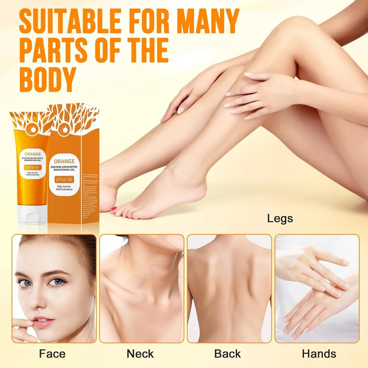 Orange Enzymes Exfoliating Brightening Gel